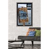 Trends International NHL Utah Hockey Club - Logo 24 Framed Wall Poster Prints - 2 of 4