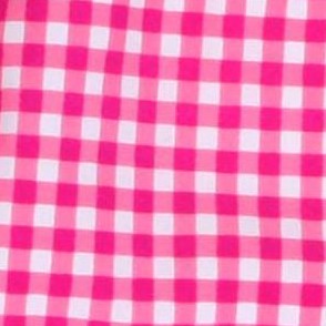fuchsia - gingham