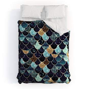 Blue Monika Strigel Really Mermaid Comforter Set - Deny Designs