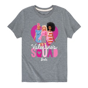 Boys' - Barbie - Valentine's Squad Short Sleeve Graphic T-Shirt - 1 of 4