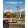 VEVOR Truck Hitch Game Hoist, 400 lbs Load Capacity, Hunting Deer Hoist with 2-inch Receiver, 360-Degree Swivel Shaft & Adjustable Height, Black - 3 of 4