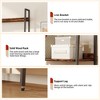 67 Inch Tall Bookshelf, 5-Tier Bookcase with Open Shelves, Farmhouse Wood Storage Rack with Adjustable Feet - 4 of 4