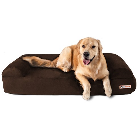 Big Barker 7 Orthopedic Dog Bed Sofa Edition Chocolate Large 48 X 30 X 7 Target