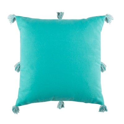 Branda 16" Red Yellow White Square Pillow