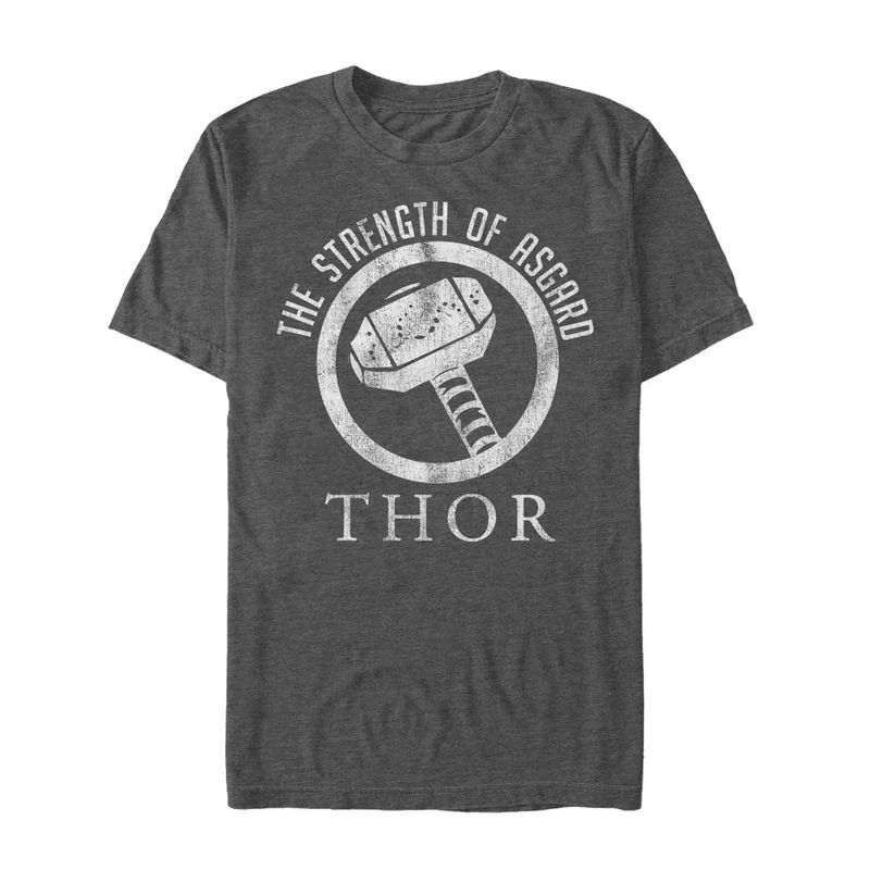 Men's Marvel Thor Strength of Asgard T-Shirt, 1 of 5