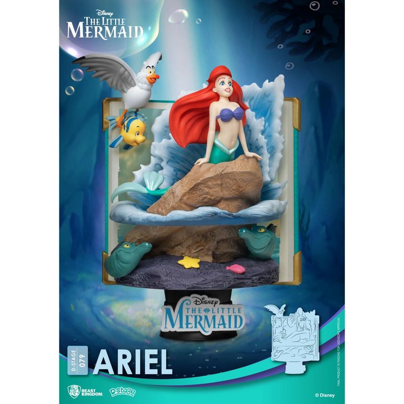 Disney Diorama Stage-079-Story Book Series-Ariel CB (D-Stage), 1 of 5
