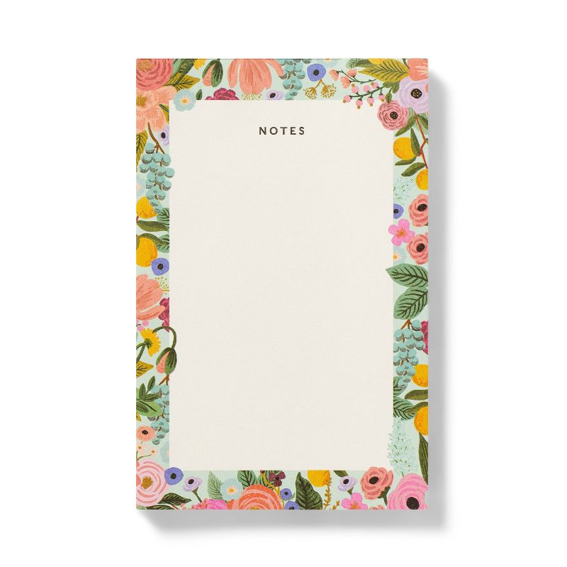 Rifle Paper Co. Garden Party Mint Notepad, 1 of 4