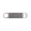 Slickblue 7" Stainless Steel Bottle Opener with Comfortable Grey Leatherette Grip, Ideal for Daily Use - 2 of 3
