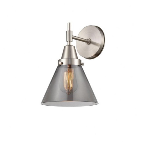 Innovations Lighting Cone 1 - Light Sconce in  Satin Nickel - image 1 of 1