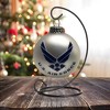 Christmas By Krebs - 80mm / 3.25" Decorated Collectible Glass Ball Ornament - 3 of 4