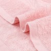 Unique Bargains Bathroom Solid Breathable Multi-Purpose Cotton Bath Washcloths 6 Pcs - 4 of 4