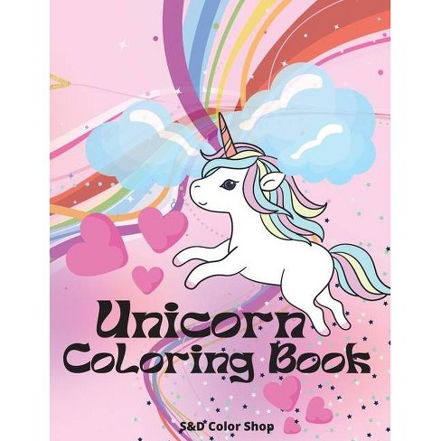 Download Unicorn Coloring Book Paperback Target