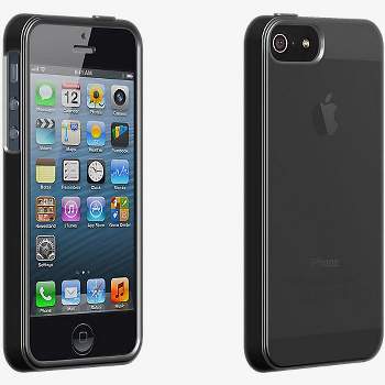 Verizon High Gloss Silicone Case for iPhone 5/5S/SE - Black