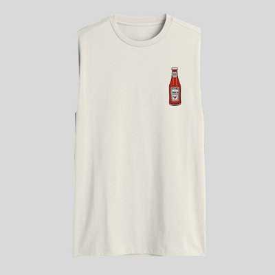Men's Heinz Ketchup Tank Top - Cream