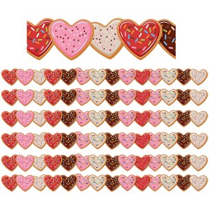 Eureka® Heart Cookies Extra Wide Deco Trim®, 37 Feet Per Pack, 6 Packs - 1 of 4