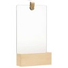 vidaXL Wall Mirror Variable wood tone due to natural variance - 2 of 4