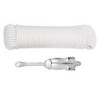 VidaXL Folding Anchor with Rope Silver 3.3 lb Malleable Iron - 2 of 4