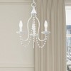 Livex Lighting Alessia 3 - Light Chandelier in  Antique White - 2 of 4