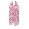 Wrapables Lightweight Floral Spring Chiffon Scarf, Floral Pink - 2 of 4