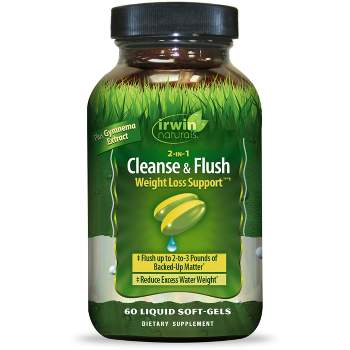 Irwin Naturals Weight Loss Supplements 2-IN-1 Cleanse & Flush Weight Loss