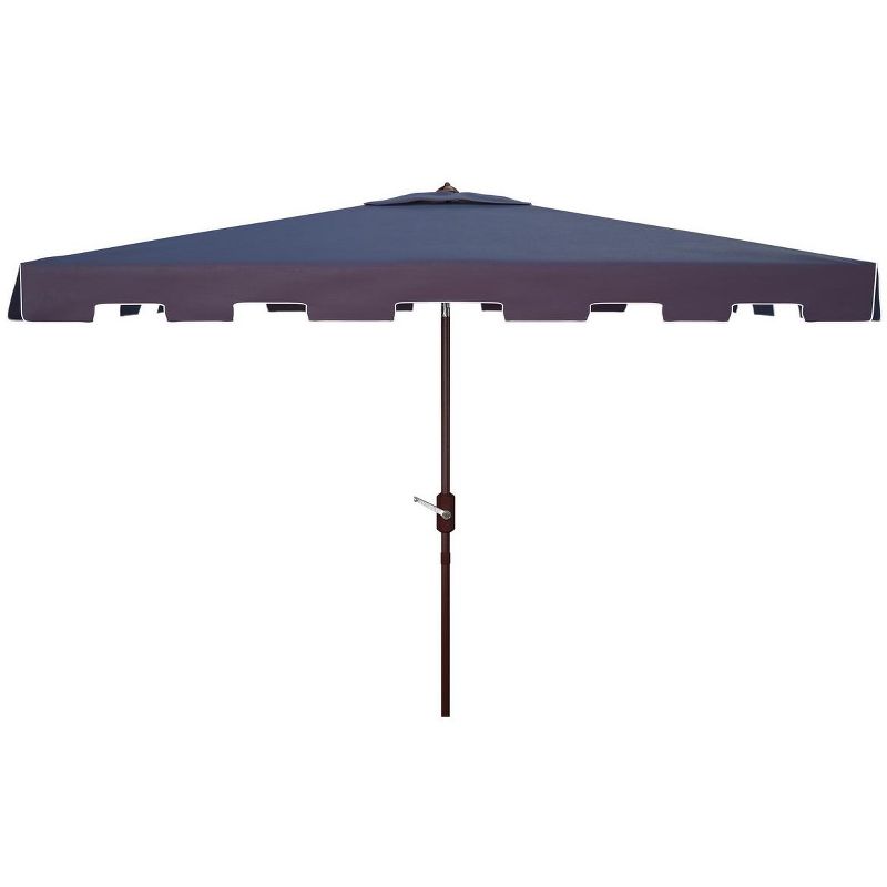 Zimmerman 6.5 X 10 Ft Rectangle Market Patio Outdoor Umbrella  - Safavieh, 1 of 2