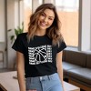 Simply Sage Market Women's Basketball Game Day Stacked Short Sleeve Graphic Tee - 2 of 3