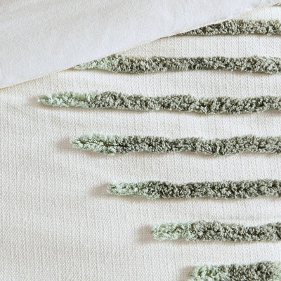 Ivory King Cotton Blend Chenille Comforter Set