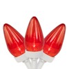 Northlight LED C7 Christmas Lights - Red - 16' White Wire - 25ct - 2 of 4