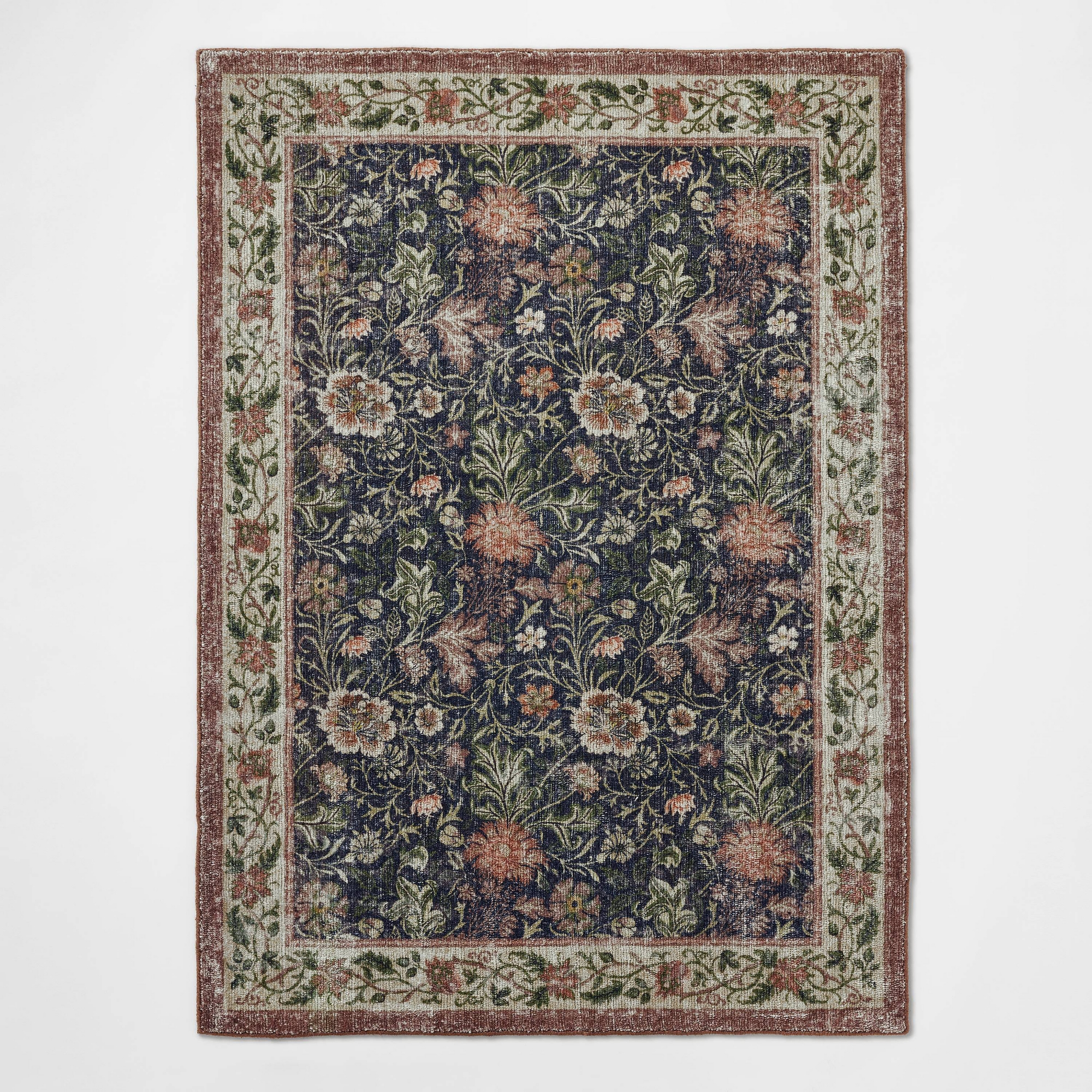 7'x10' Tufted Persian Floral Area Rug - Threshold™ designed with Studio McGee