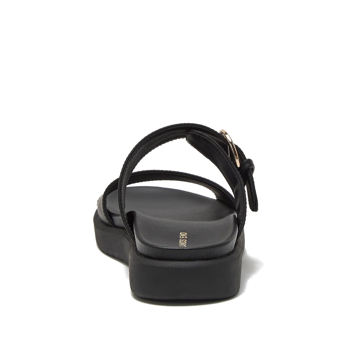 Женские сандалии Lands' End Women's All Day Comfort Buckle Slides - 8 - Black — фото 4