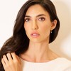 Freshwater Cultured Pearl 14k Gold Hoop Earrings  - In Season Jewelry - 2 of 3