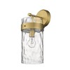 Z-Lite Fontaine 1 - Light Wall Light in  Rubbed Brass - 3 of 4