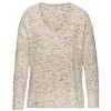 Women's Mottled V-Neck Sweater - LASCANA - 2 of 4