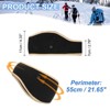 Unique Bargains Polar Fleece Stretchy Winter Running Sweatband with Button Ear Warmer Headband - 2 of 4
