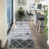 COZONY Washable Low Pile Runner Rug, Non-Slip Geometric Carpet for Kitchen Hallway and Bathroom - 3 of 4