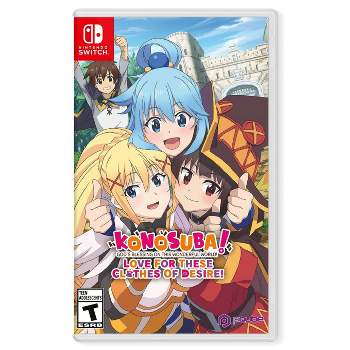 KONOSUBA: God's Blessing on this Wonderful World! Love For These Clothes Of Desire! - Nintendo Switch: Adventure Visual Novel, Teen Rated