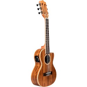 Lanikai ACST-6CET Acacia 6-String with Kula Preamp A E Ukulele Natural - 1 of 1