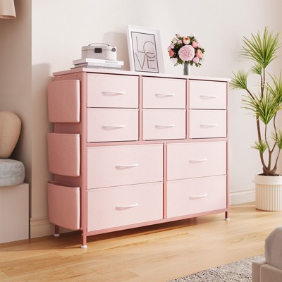 10-Drawer Dresser for Bedroom, Fabric Storage Dresser for Bedroom, Living Room, or Entryway