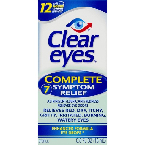 Clear Eyes Complete 7 Symptom Relief Enhanced... : Target