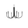 Elegant Lighting Layne 36 inch chandelier in Black - 3 of 4