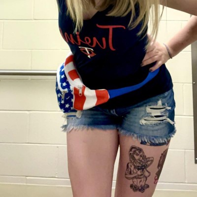 American flag best sale fanny pack target