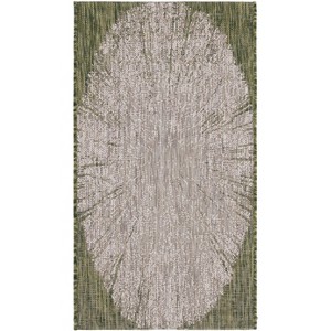 Courtyard Dokupa CY8893 UV & Stain Resistant Non-Shedding Power Loomed Indoor/Outdoor Rugs - Safavieh - 1 of 4