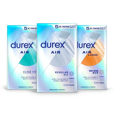 Buy Durex Air Ultra Thin Condom- Pack of 10, Durex Air Condom Pack of 10  Price is Rs.217