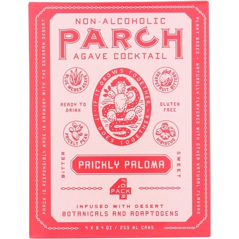 Parch Agave Non-Alcoholic Cocktail Prickly Paloma - Case of 6 - 33.6 fl oz - image 1 of 1