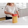 Tribello 1-Gallon Slim Clear Plastic Pitcher with Pivot Lid – BPA-Free, Fridge & Dishwasher Safe - 3 of 4