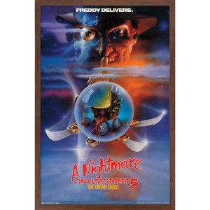 Trends International A Nightmare on Elm Street 5: The Dream Child - One Sheet Framed Wall Poster Prints - 1 of 4