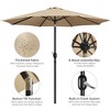 Yaheetech 11FT Patio Umbrella Market Umbrella for Garden Backyard - 4 of 4