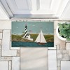 Stupell Industries Coastal Breeze Lighthouse Harbor Printed Outdoor Door Mat, design by Warren Kimble, 18"x30" - 4 of 4