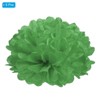 Unique Bargains Decorative Reusable Party Wedding Tissue Pom Poms Flowers 5 Pcs - 3 of 4