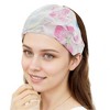 Unique Bargains Women's Ditsy Floral Lace Wide Headband 1 Pc - 4 of 4